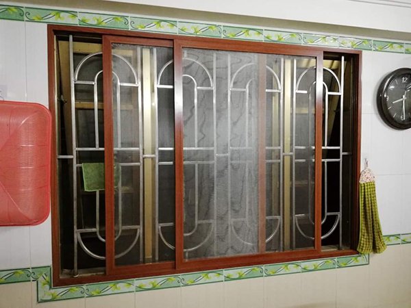 Mẫu cửa lưới chống muỗi mở lùa XCKCLCM03