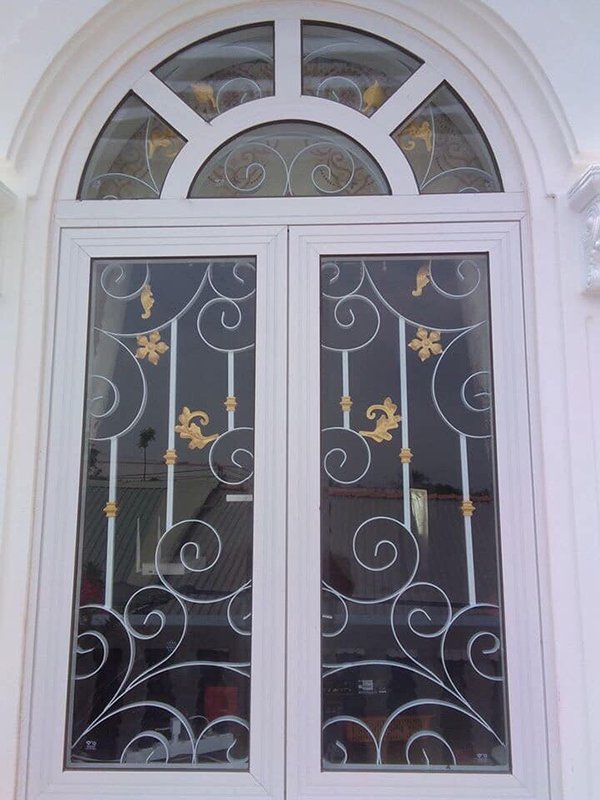 Mẫu cửa sổ hoa sắt nghệ thuật đẹp mới nhất